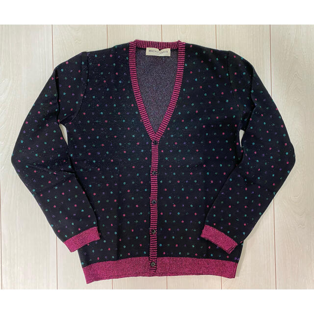 WACKO MARIA LAME DOTS CARDIGAN