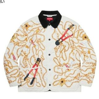 シュプリーム(Supreme)のsupreme chains quilted jacket XL(ブルゾン)