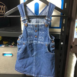 リーバイス(Levi's)のリーバイス　4T 4歳　米国購入　デニム　ワンピース(ワンピース)