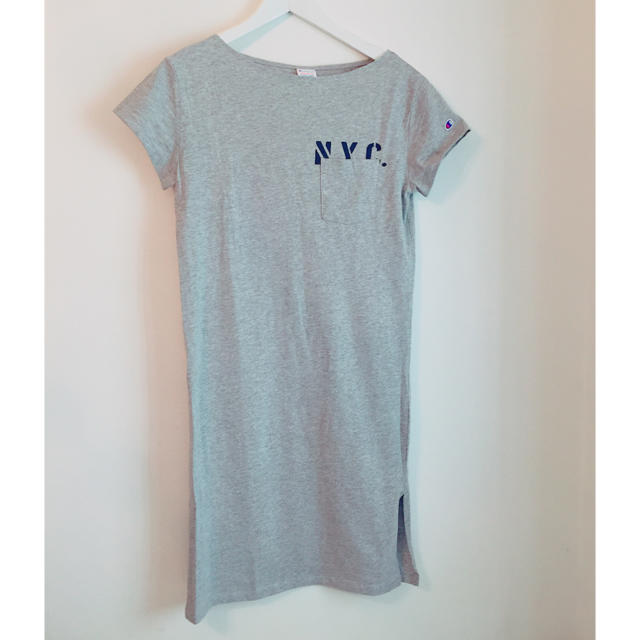 UNITED ARROWS green label relaxing(ユナイテッドアローズグリーンレーベルリラクシング)の未使用！Tシャツワンピース レディースのワンピース(ミニワンピース)の商品写真