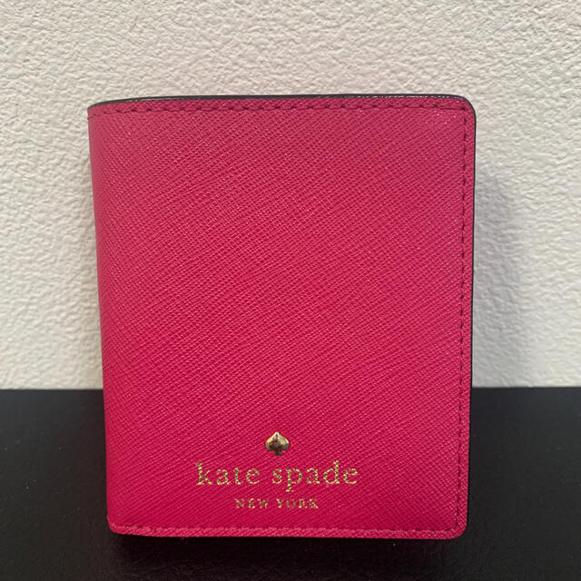 kate spade new york(ケイトスペードニューヨーク)の【kate spade♤】財布　　二つ折り財布　ミニ財布　ピンク レディースのファッション小物(財布)の商品写真