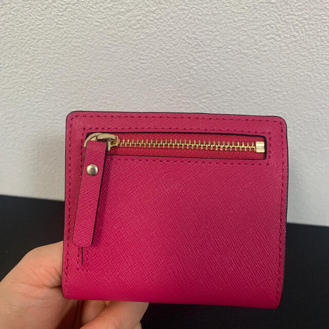 kate spade new york(ケイトスペードニューヨーク)の【kate spade♤】財布　　二つ折り財布　ミニ財布　ピンク レディースのファッション小物(財布)の商品写真