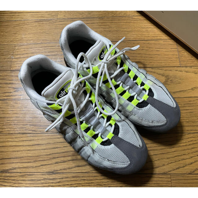 NIKE(ナイキ)のエアマックス95 イエローグラデ　ヴェイパー　26.5センチ メンズの靴/シューズ(スニーカー)の商品写真