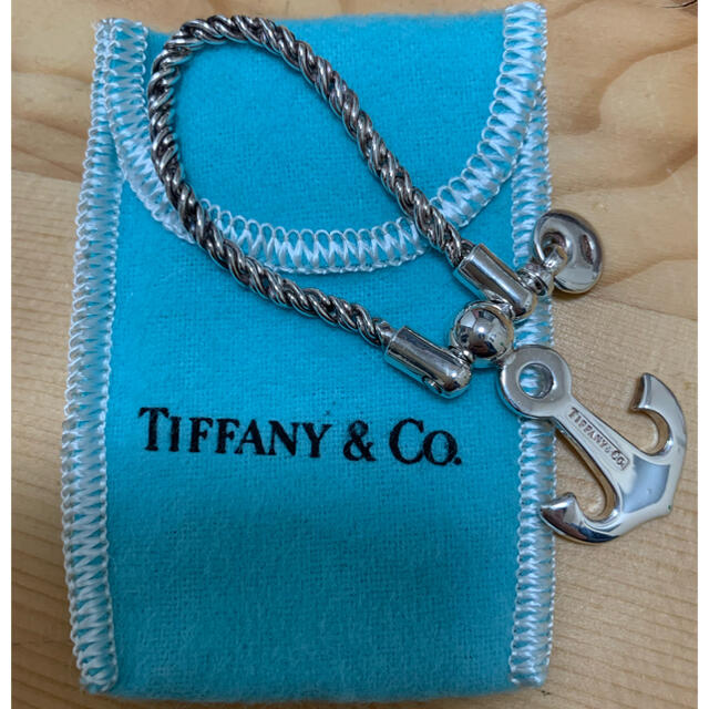 VINTAGE ティファニー キーリング キーホルダー TIFFANY シルバー