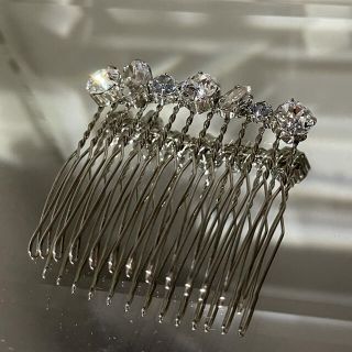 コンプレックスビズ(Complex Biz)の13足ミニコームシルバー系コンプレックスビズ 新品未使用(バレッタ/ヘアクリップ)