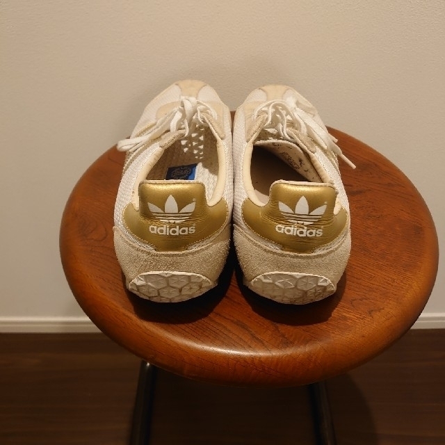 adidas(アディダス)の希少 adidas ホワイト ゴールド　フェンシング　白 金　ヴィンテージ メンズの靴/シューズ(スニーカー)の商品写真