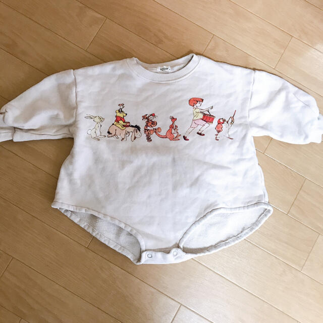 プーさん　裏起毛 キッズ/ベビー/マタニティのキッズ服男の子用(90cm~)(その他)の商品写真