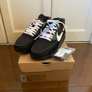 ナイキ(NIKE)の本日限定NIKE Off-White Air Max 90 black 28cm(スニーカー)