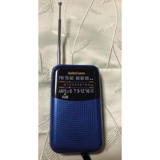 オームデンキ(オーム電機)の♪ポケットラジオ　オーム電気RAD-P125N-A(ラジオ)