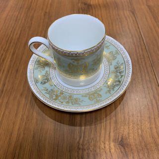 ウェッジウッド(WEDGWOOD)のWDDGWOOD イギリス製　カップ&ソーサー(グラス/カップ)