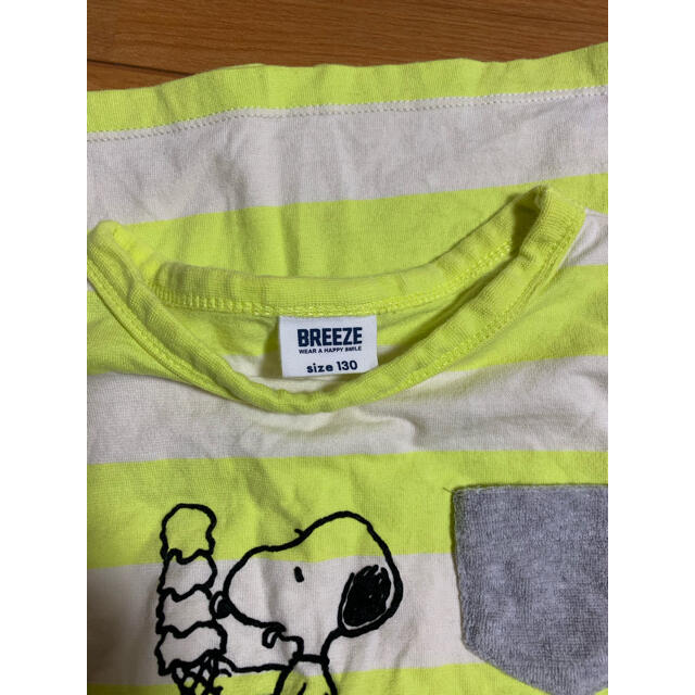 BREEZE(ブリーズ)のBREEZE（スヌーピー）　Tシャツ　130cm キッズ/ベビー/マタニティのキッズ服女の子用(90cm~)(Tシャツ/カットソー)の商品写真