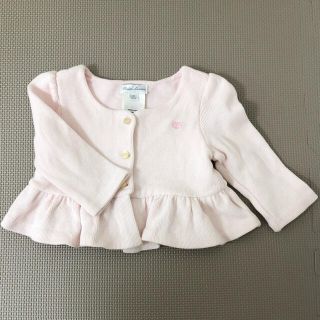 ラルフローレン(Ralph Lauren)の【最終値下】ラルフローレン カーディガン 女の子 ピンク 75(カーディガン/ボレロ)