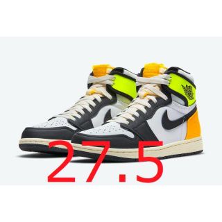 ナイキ(NIKE)の定価以下 NIKE AIR JORDAN 1 VOLT GOLD 27.5(スニーカー)