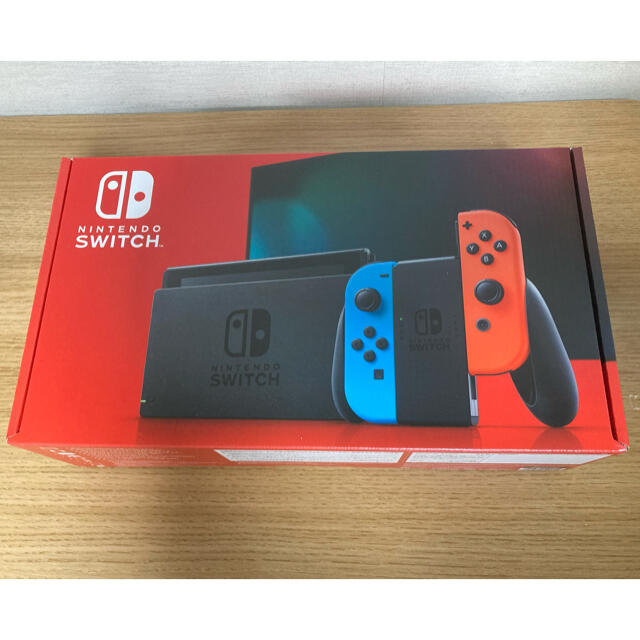 新品未使用　nintendo switch ネオンブルー