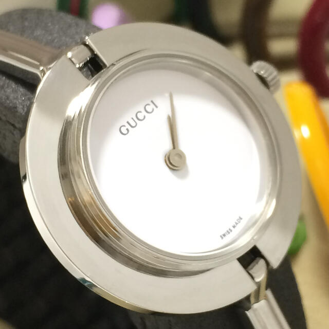 Gucci(グッチ)の7.美品 グッチ GUCCI 時計 チェンジベゼル レディースのファッション小物(腕時計)の商品写真