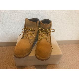 ティンバーランド(Timberland)の【美品】Timberland(ティンバーランド)☆ワークブーツ(ベージュ)(スニーカー)