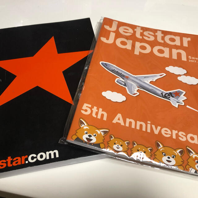 JAL(日本航空)(ジャル(ニホンコウクウ))のジェットスター　非売品　ノート エンタメ/ホビーのコレクション(ノベルティグッズ)の商品写真