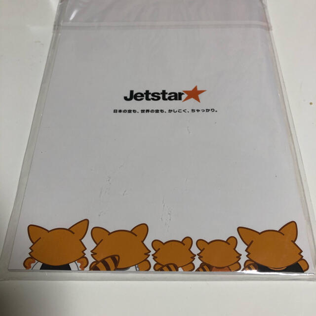 JAL(日本航空)(ジャル(ニホンコウクウ))のジェットスター　非売品　ノート エンタメ/ホビーのコレクション(ノベルティグッズ)の商品写真