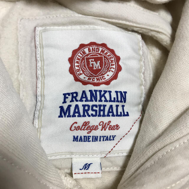 FRANKLIN&MARSHALL(フランクリンアンドマーシャル)のフランクリンマーシャル パーカー　Mサイズ レディースのトップス(パーカー)の商品写真