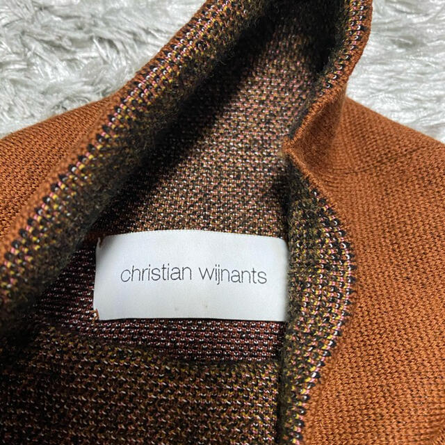 DRIES VAN NOTEN(ドリスヴァンノッテン)の値下げ☆christian wijnants 花柄ニット　S メンズのトップス(ニット/セーター)の商品写真