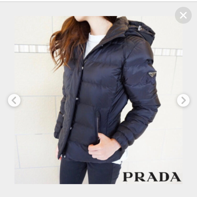 ☆確実正規品☆ PRADA ショートダウン