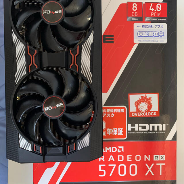 SAPPHIRE PULSE RADEON RX5700XTPC/タブレット