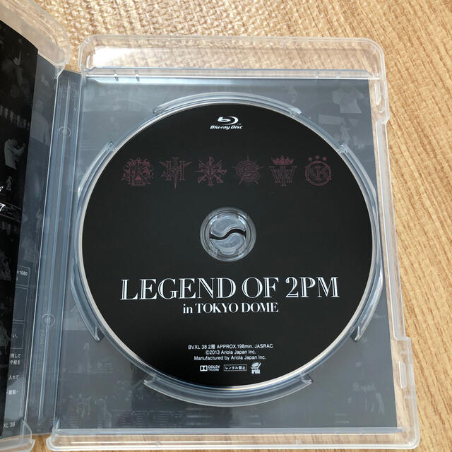 LEGEND　OF　2PM　in　TOKYO　DOME Blu-ray エンタメ/ホビーのDVD/ブルーレイ(ミュージック)の商品写真