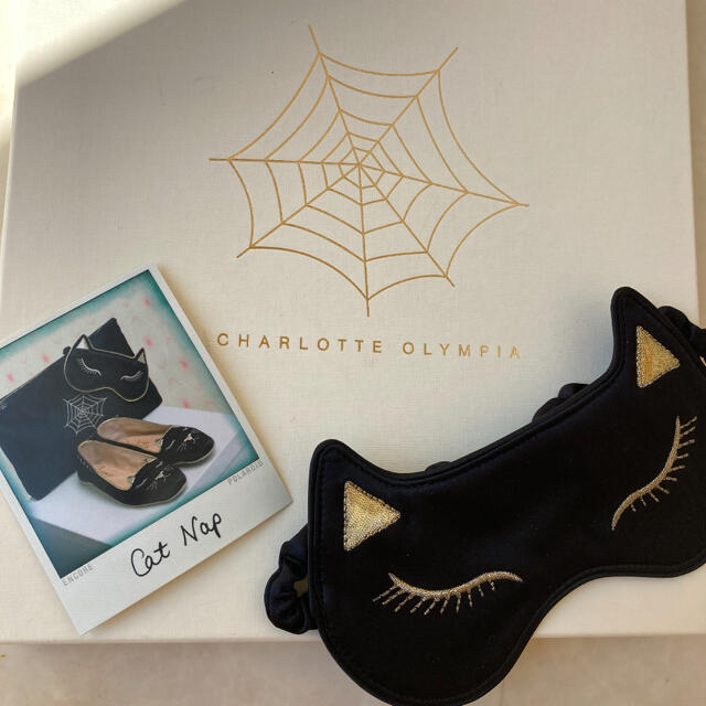 JIMMY CHOO(ジミーチュウ)のCHARLOTTE OLYMPIA 睡眠セット　部屋履き レディースの靴/シューズ(バレエシューズ)の商品写真