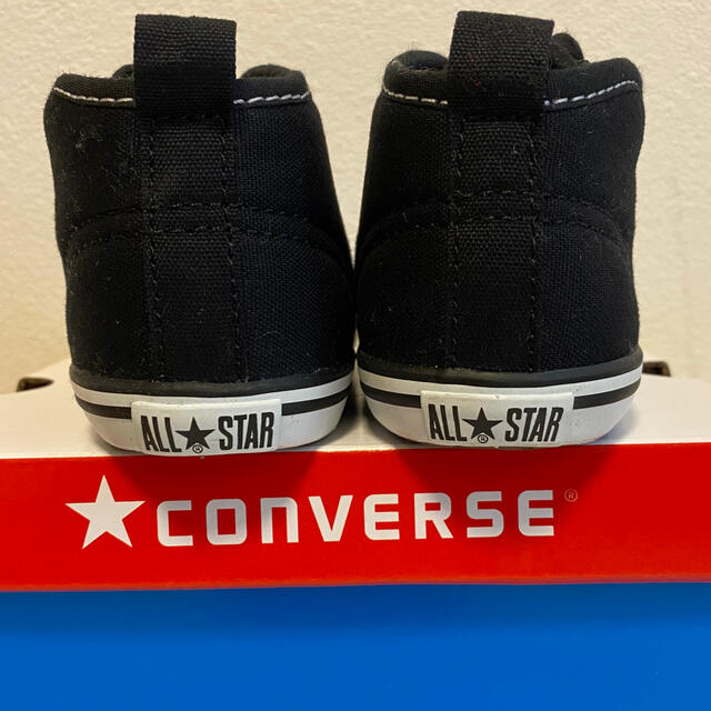 CONVERSE(コンバース)の【未使用】コンバース　ベビーオールスター　黒　13.5 キッズ/ベビー/マタニティのベビー靴/シューズ(~14cm)(スニーカー)の商品写真