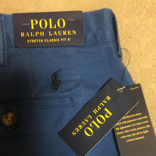 POLO RALPH LAUREN(ポロラルフローレン)のポロラルフローレン 未使用品ストレッチクラシックフィット ショートパンツ/40  メンズのパンツ(ショートパンツ)の商品写真