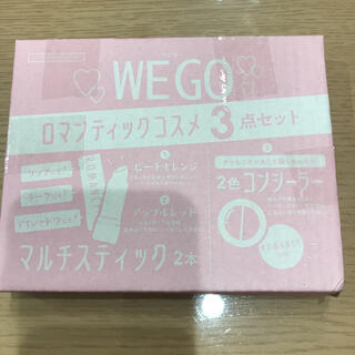 ウィゴー(WEGO)のWEGロマンティックコスメ3点セット(コフレ/メイクアップセット)