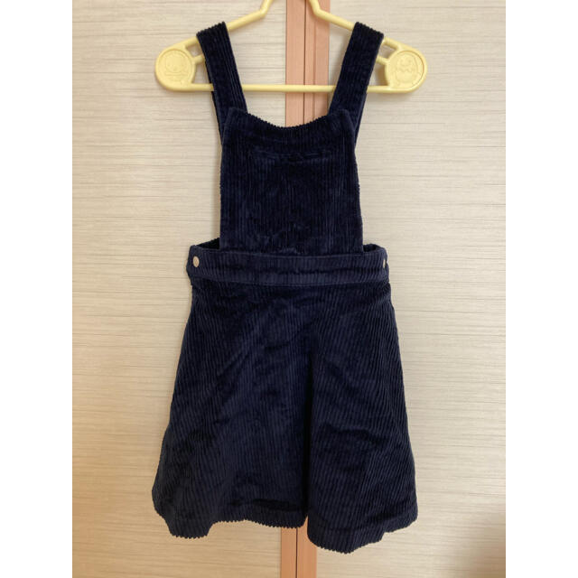 PETIT BATEAU(プチバトー)のプチバトー　新品タグ付き　コーデュロイ　ジャンパースカート 4ans/104cm キッズ/ベビー/マタニティのキッズ服女の子用(90cm~)(ワンピース)の商品写真