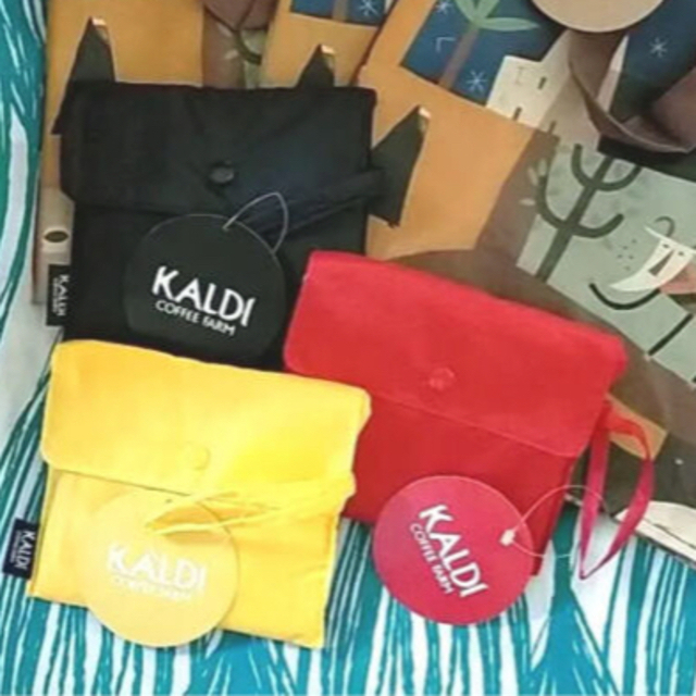 KALDI(カルディ)のカルディ　エコバッグ　3個セット レディースのバッグ(エコバッグ)の商品写真