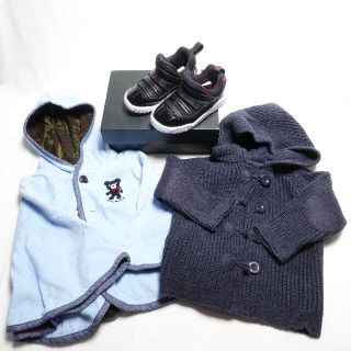 ナイキ(NIKE)の[NIKE/H＆М/DOUBLE.B] シューズ/ポンチョ/服 セット キッズ(その他)