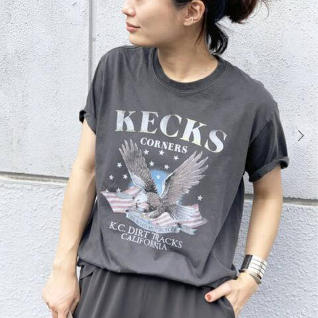 AP STUDIO  GOOD ROCK SPEED イーグルプリント Tシャツ レディースのトップス(Tシャツ(半袖/袖なし))の商品写真