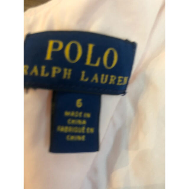 Ralph Lauren(ラルフローレン)のラルフローレン  6歳　120 キッズ/ベビー/マタニティのキッズ服女の子用(90cm~)(ワンピース)の商品写真