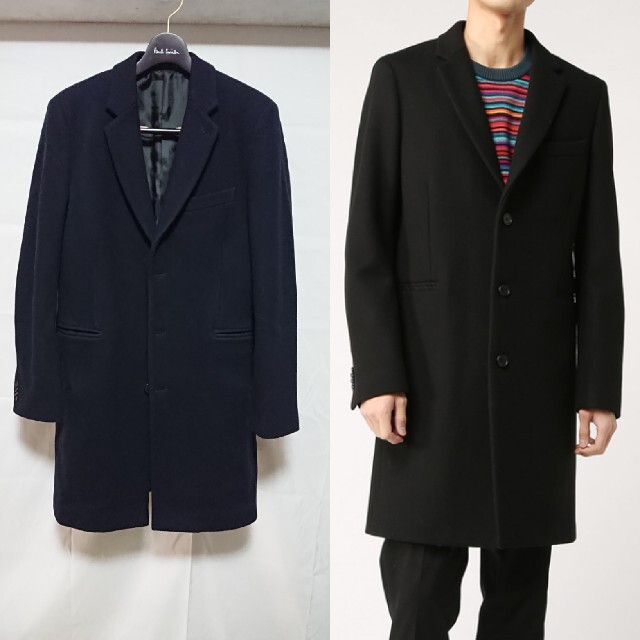 Paul Smith(ポールスミス)の17aw PS Paul Smith メルトン チェスターコート メンズのジャケット/アウター(チェスターコート)の商品写真