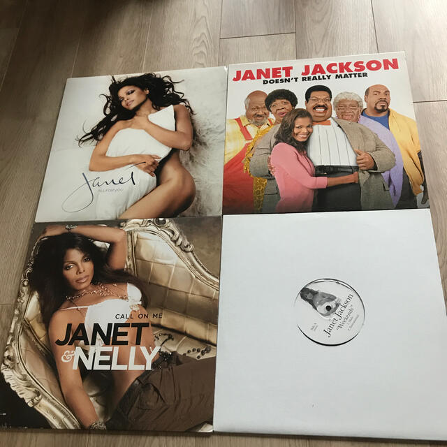 Janet Jackson ジャネットジャクソン 4枚セット LP レコード