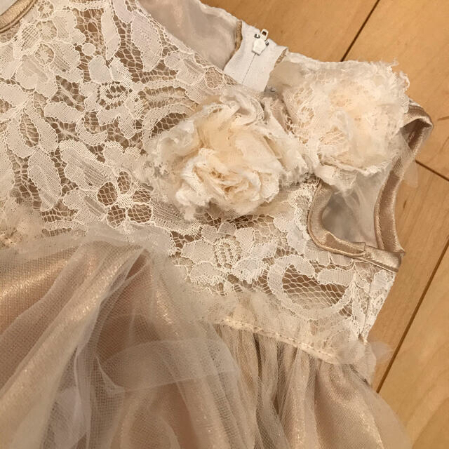 ZARA KIDS(ザラキッズ)のク〜様専用🍇チュールワンピース　90cm キッズ/ベビー/マタニティのキッズ服女の子用(90cm~)(ドレス/フォーマル)の商品写真