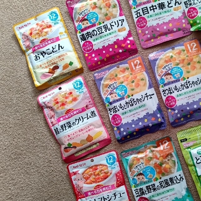 キューピー、和光堂離乳食　etc... キッズ/ベビー/マタニティの授乳/お食事用品(その他)の商品写真