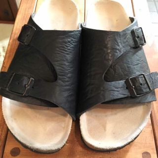 ビルケンシュトック(BIRKENSTOCK)の美品 レザー ビルケン チューリッヒ35(サンダル)