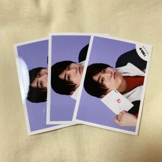 ジャニーズジュニア(ジャニーズJr.)の7 MEN 侍 本髙克樹 greeting mini photo(アイドルグッズ)