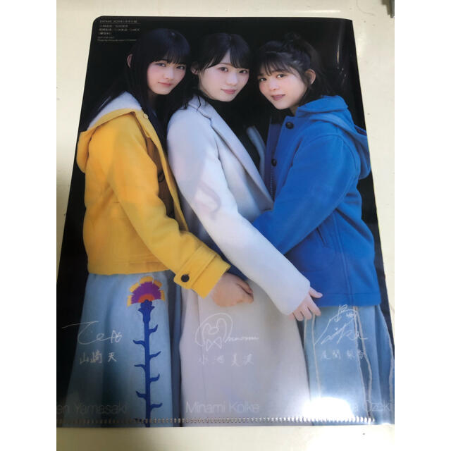 欅坂46 クリアファイル エンタメ/ホビーのタレントグッズ(アイドルグッズ)の商品写真