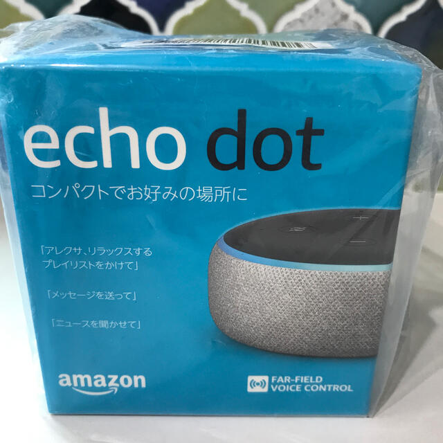 アレクサ　ecoh dot スマホ/家電/カメラのオーディオ機器(スピーカー)の商品写真