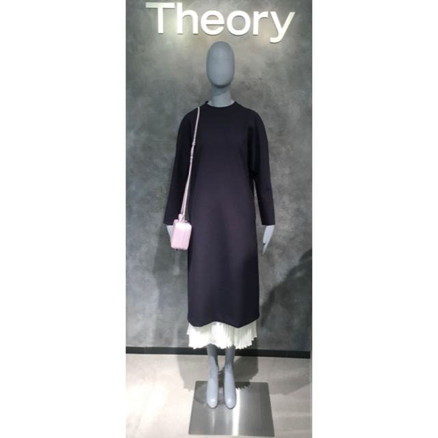 Theory 20aw モックネックワンピース