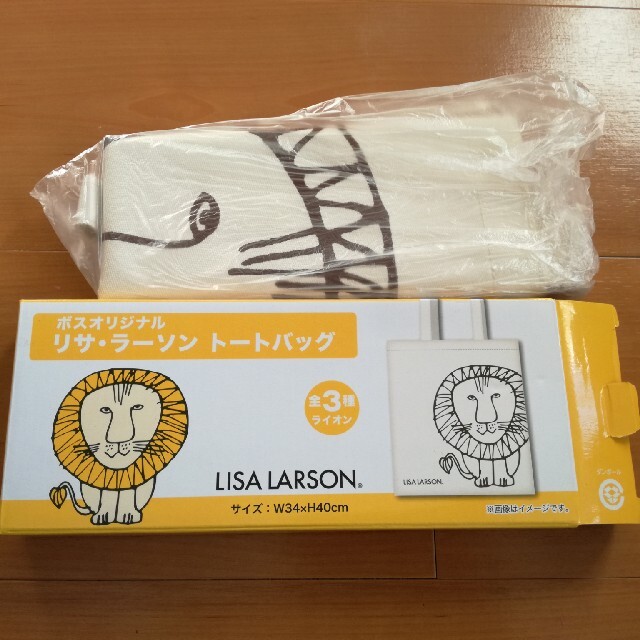 Lisa Larson(リサラーソン)のリサラーソン　トートバッグ　ライオン レディースのバッグ(トートバッグ)の商品写真