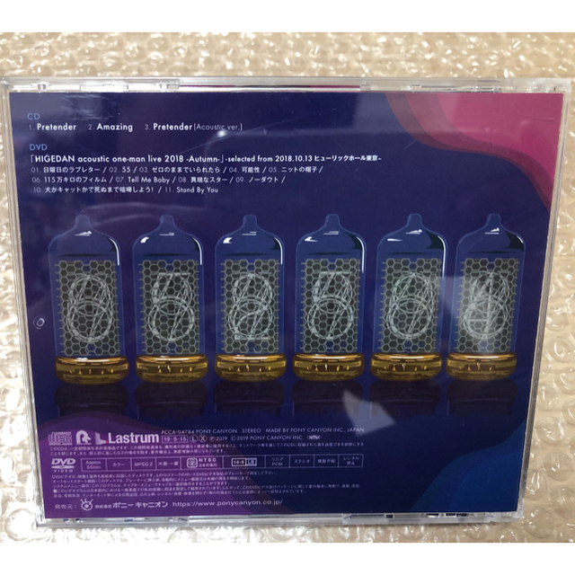 Official髭男dism Pretender DVD付　初回生産限定盤