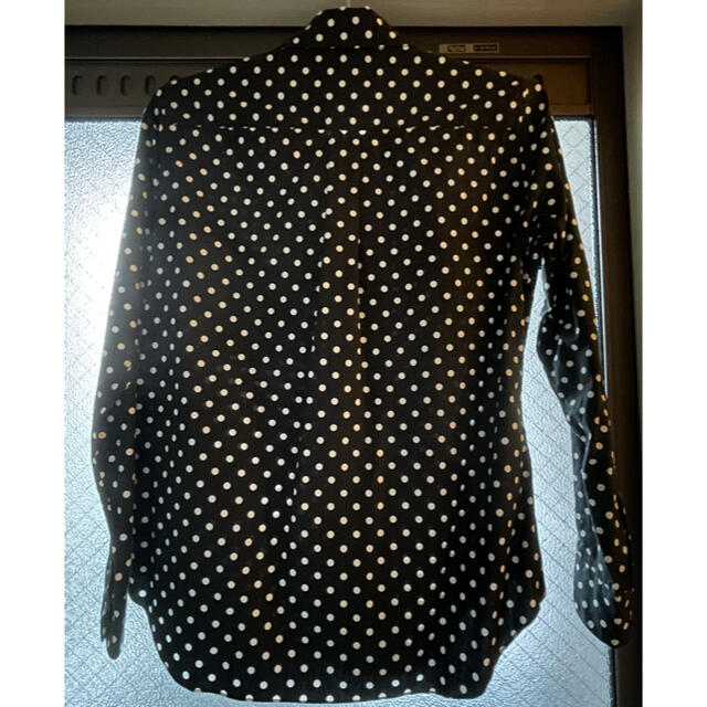 BLACK COMME des GARCONS(ブラックコムデギャルソン)のBLACK COMME des GARÇONS コムデギャルソン ドットシャツ レディースのトップス(シャツ/ブラウス(長袖/七分))の商品写真