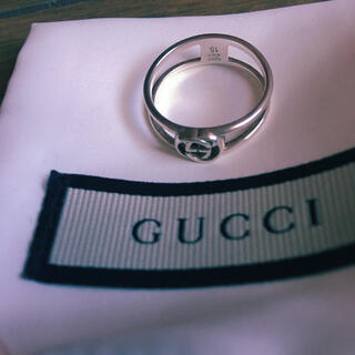 グッチ(Gucci)のGUCCI インターロッキングリング　15号(リング(指輪))
