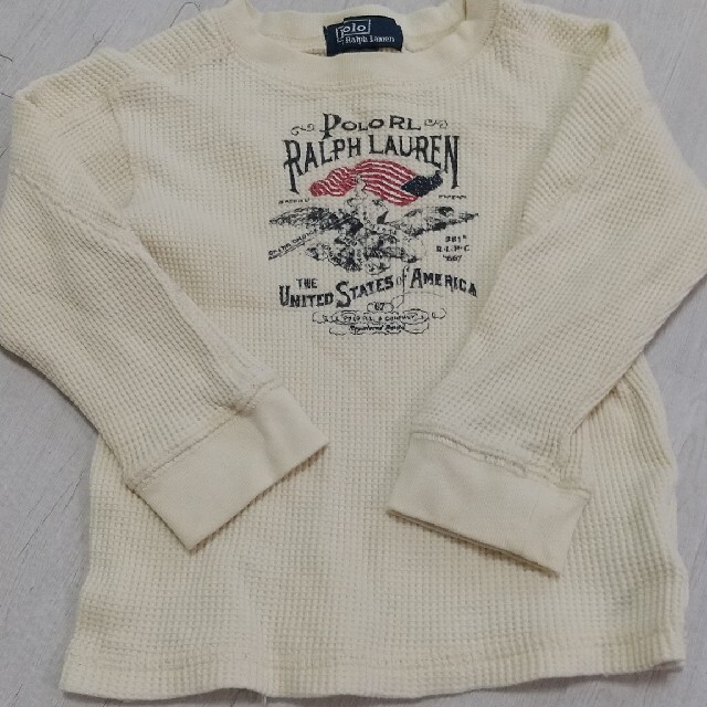 POLO RALPH LAUREN(ポロラルフローレン)のラルフローレン 90サイズ ロンT キッズ/ベビー/マタニティのキッズ服男の子用(90cm~)(Tシャツ/カットソー)の商品写真